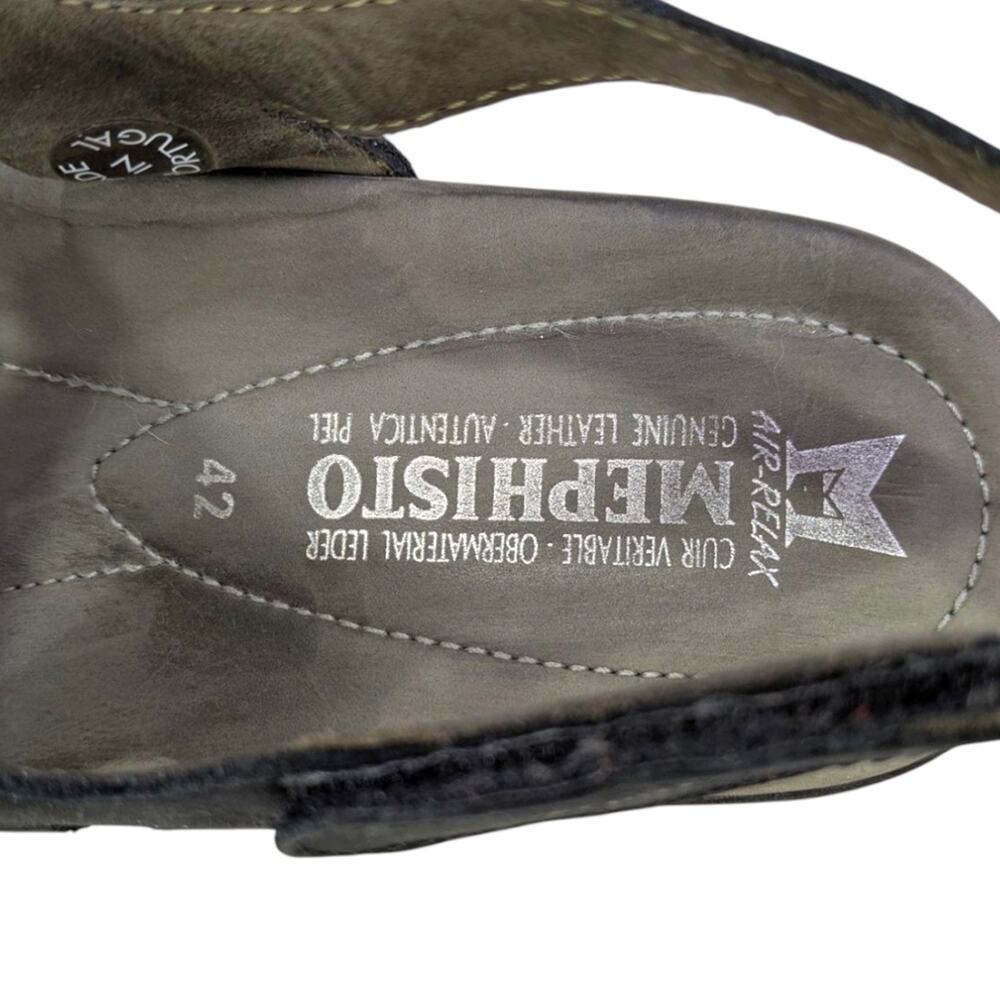 Mephisto Phiby Perforated Sandals GUC $295 Size 42 US 12 S3452 - Picture 10 of 12
